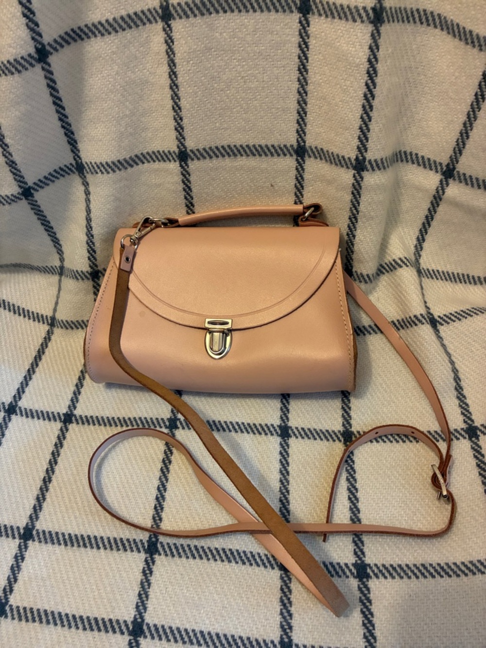 Cambridge Satchel blush pink mini poppy 🇬🇧